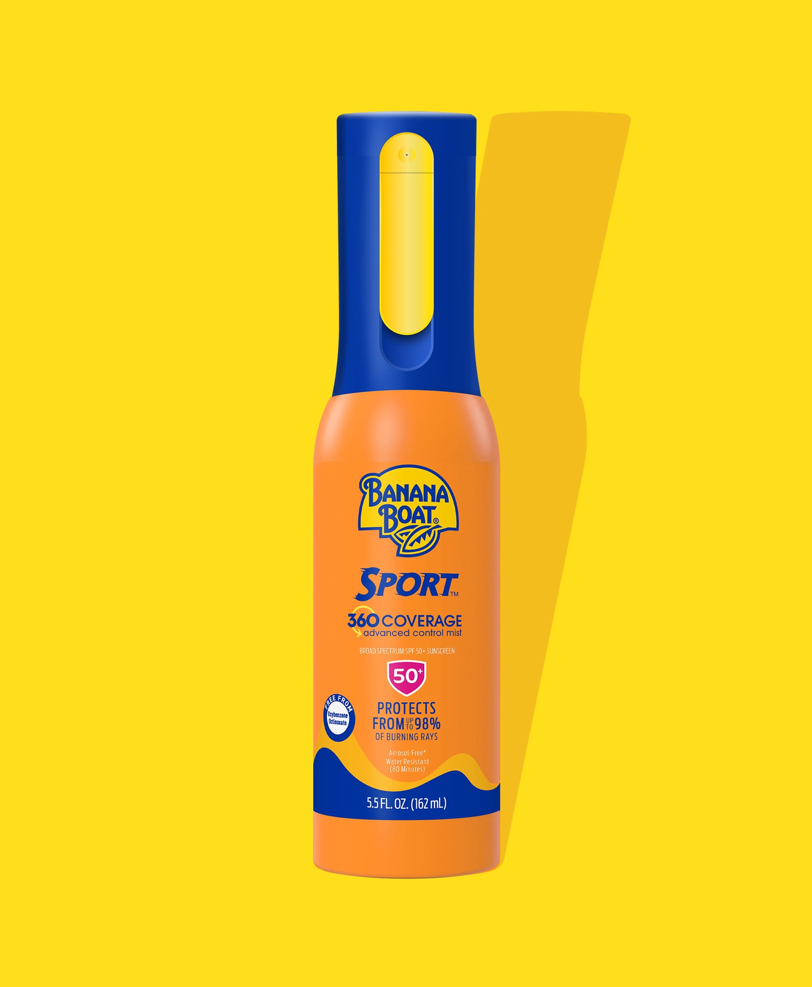 Banana Boat® Sport 360 Coverage Sunscreen Mist SPF 50+ – Banana