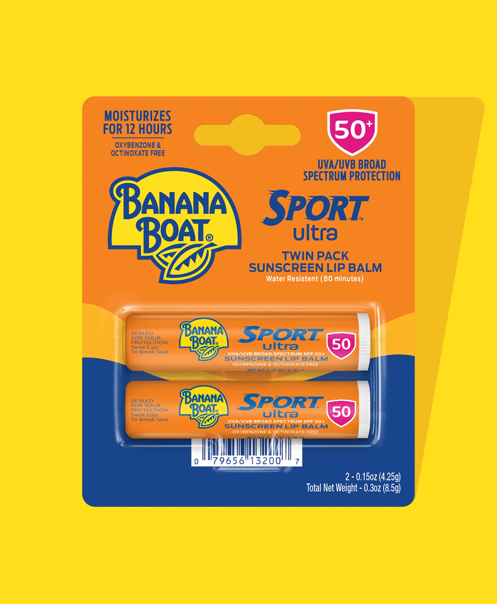 Banana Boat® Sport Ultra Lip Balm SPF 50 Twin Pack Banana Boat US