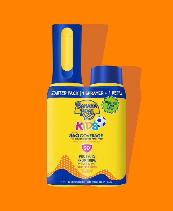 Banana Boat Kids 360 Coverage SPF 50+ Bundle