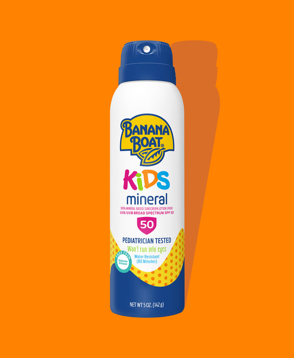 Banana Boat® Kids 100% Mineral Continuous Spray SPF 50