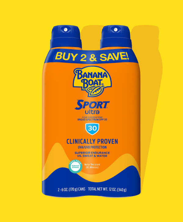 Banana Boat® Sport Ultra Spray SPF 30 Twin Pack