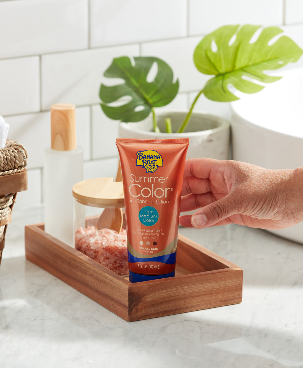 banana boat sunless tanning lotion