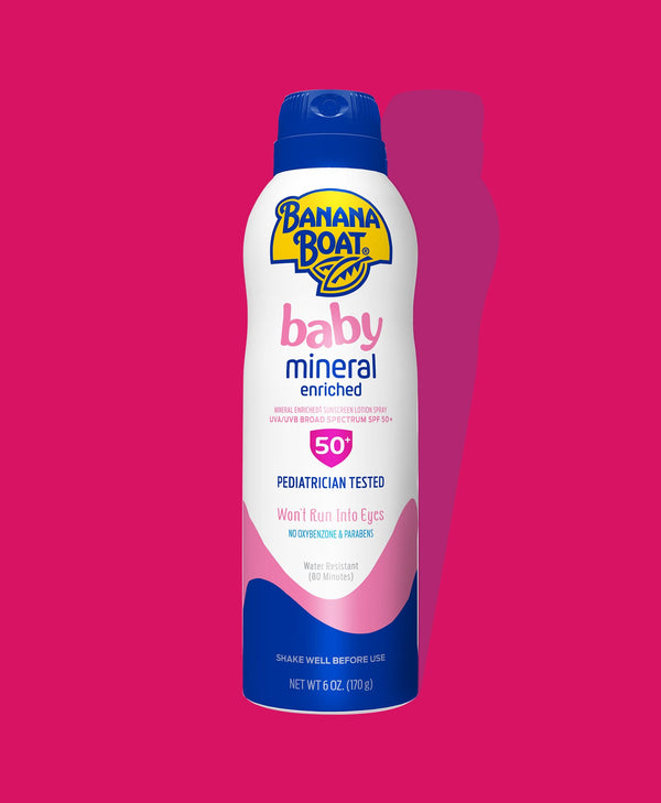 Banana Boat® Baby Mineral Enriched Spray SPF 50+