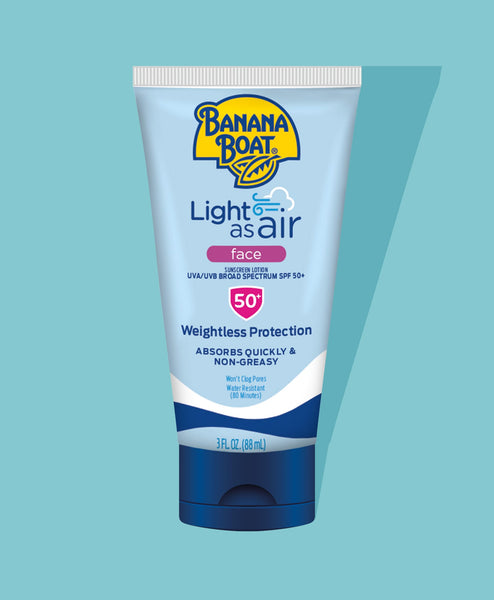 Banana Boat® Light As Air Face Lotion SPF 50+ – Banana Boat US