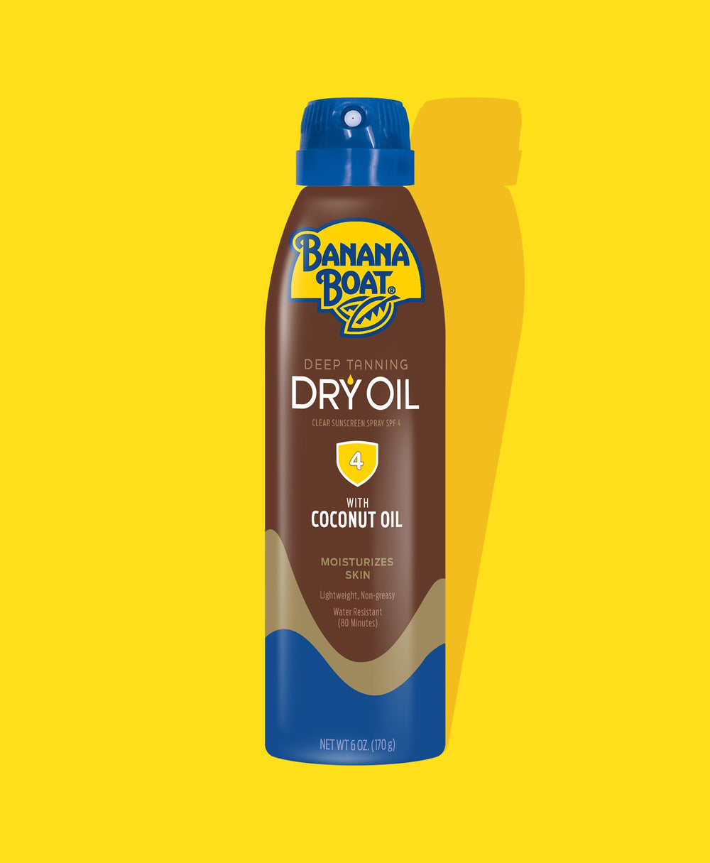 Banana Boat® Deep Tanning Dry Oil Spray SPF 4 Banana Boat US